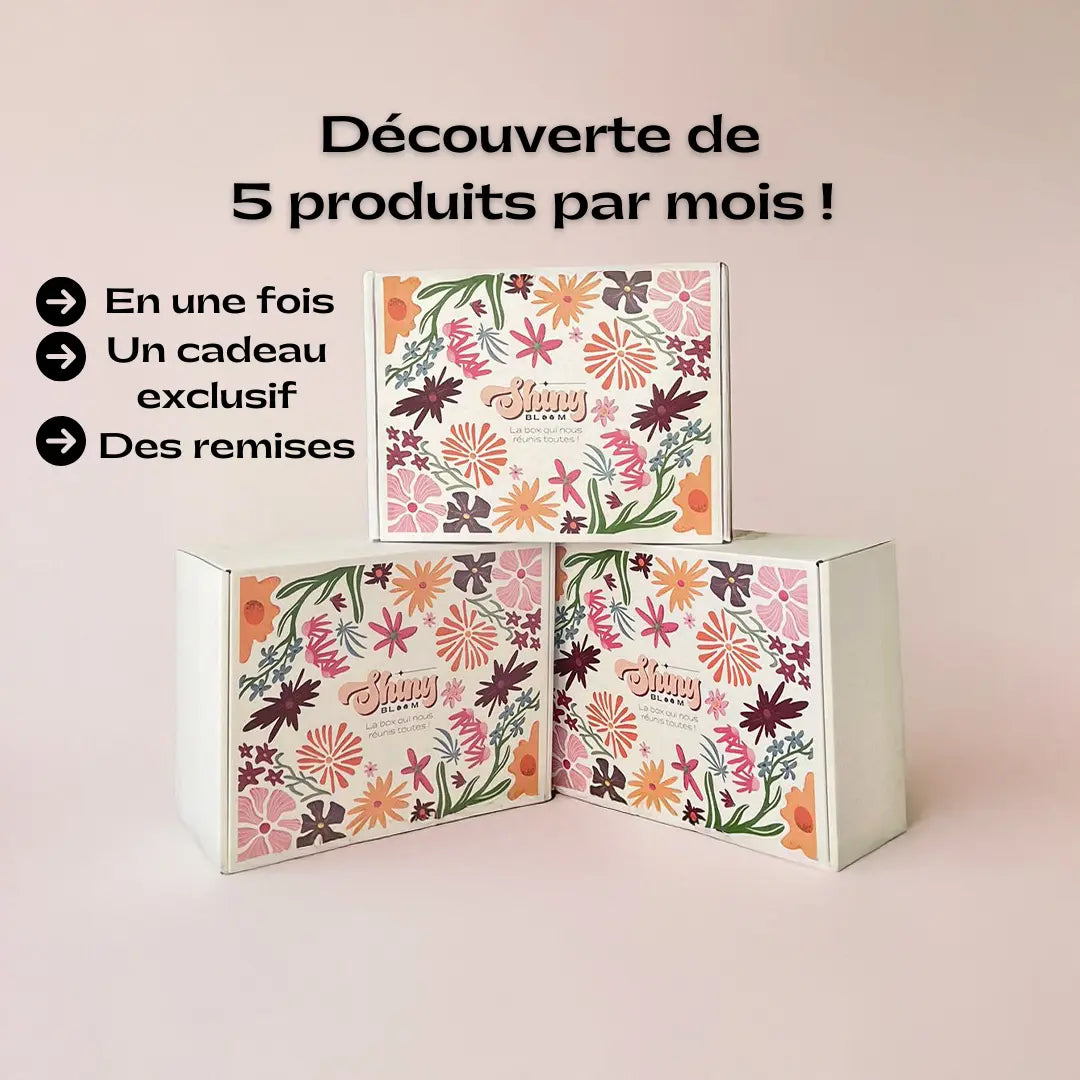 3 mois de Shinybox : Box de créations artisanales Shiny Bloom